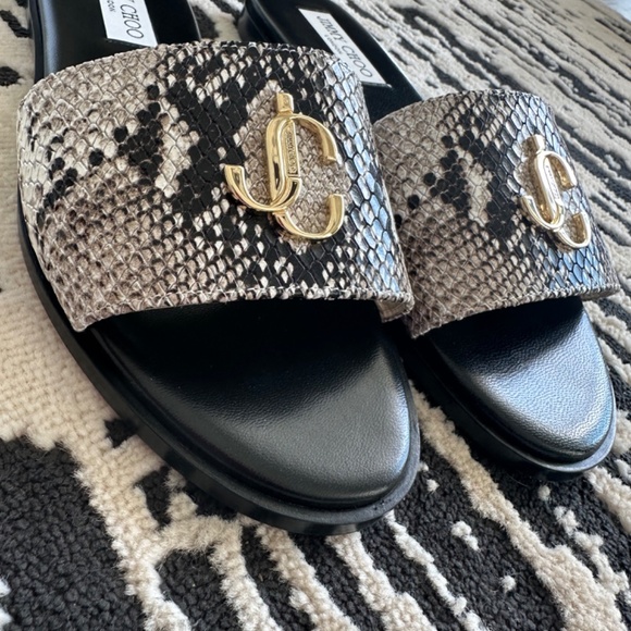 Authentic Jimmy choo slides - Picture 2 of 5